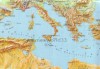 Map of the Mediterranean